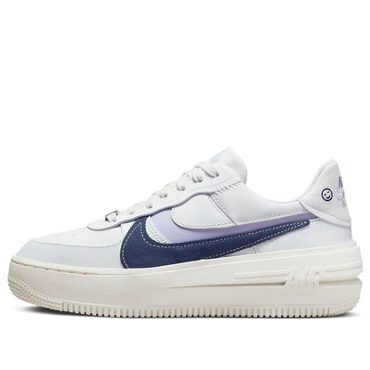 Nike Air Force 1 PLT.AF.ORM “Summit White Oxygen Purple”