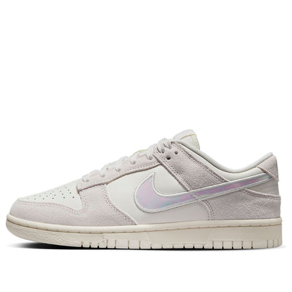 Nike Dunk Low “Sail Iridescent Swoosh”