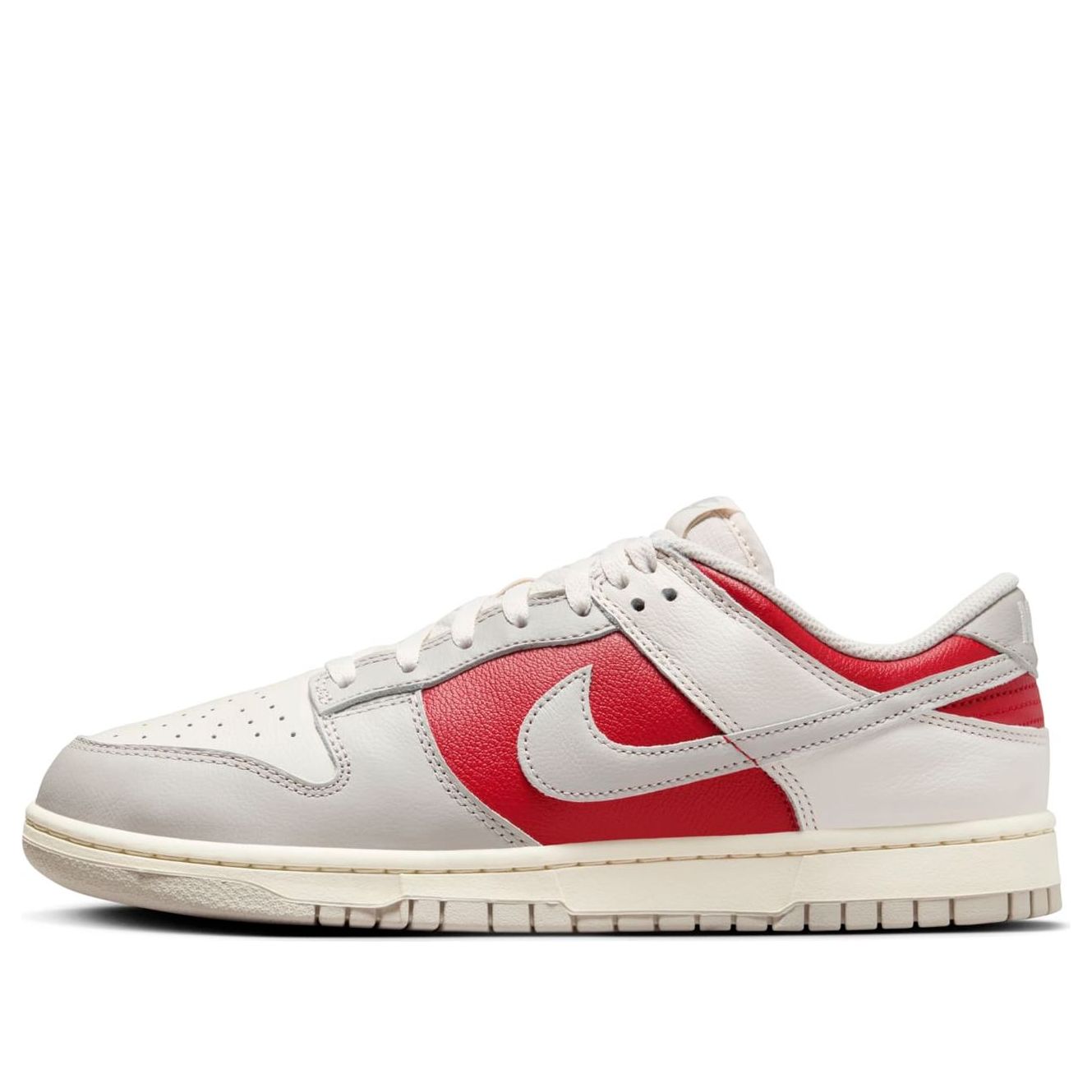 Nike Dunk Low Retro “Light Iron Ore Gym Red”