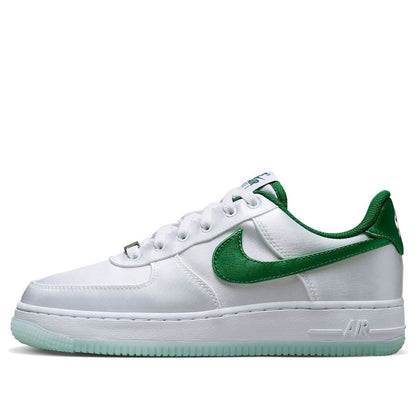 Nike Air Force 1 Low “07 “Satin White Pine Green”