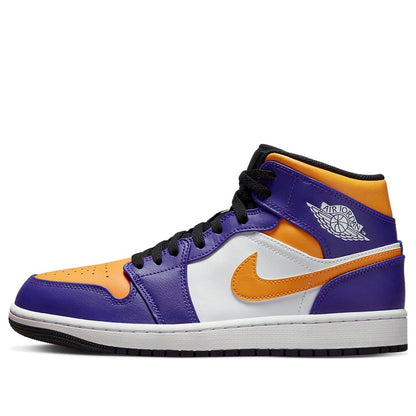Air Jordan 1 Mid “Lakers Purple”