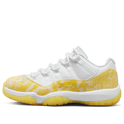 Air Jordan 11 Retro Low “Yellow Snakeskin”