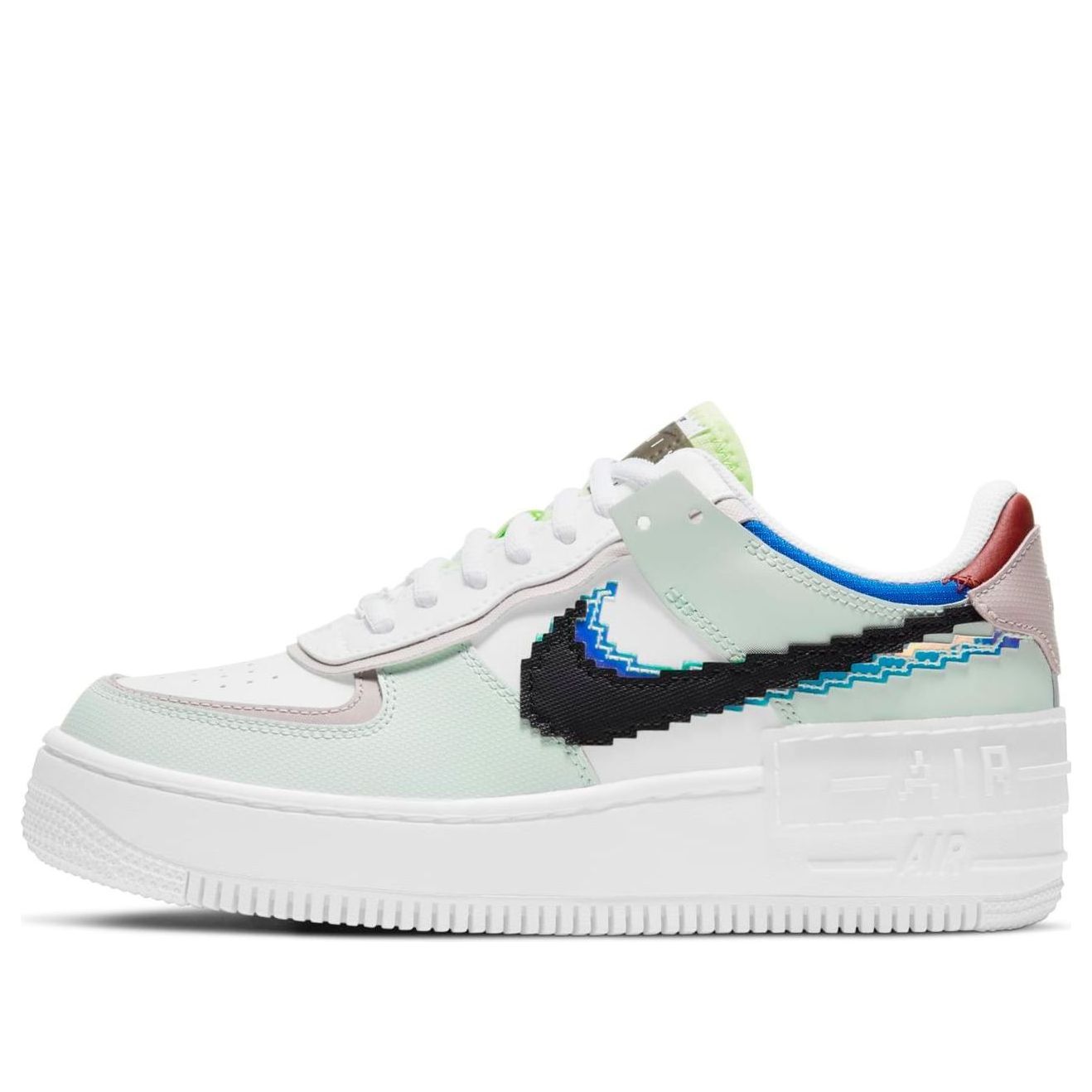 Nike Air Force 1 Shadow SE “Pixel Swoosh – Barely Green”