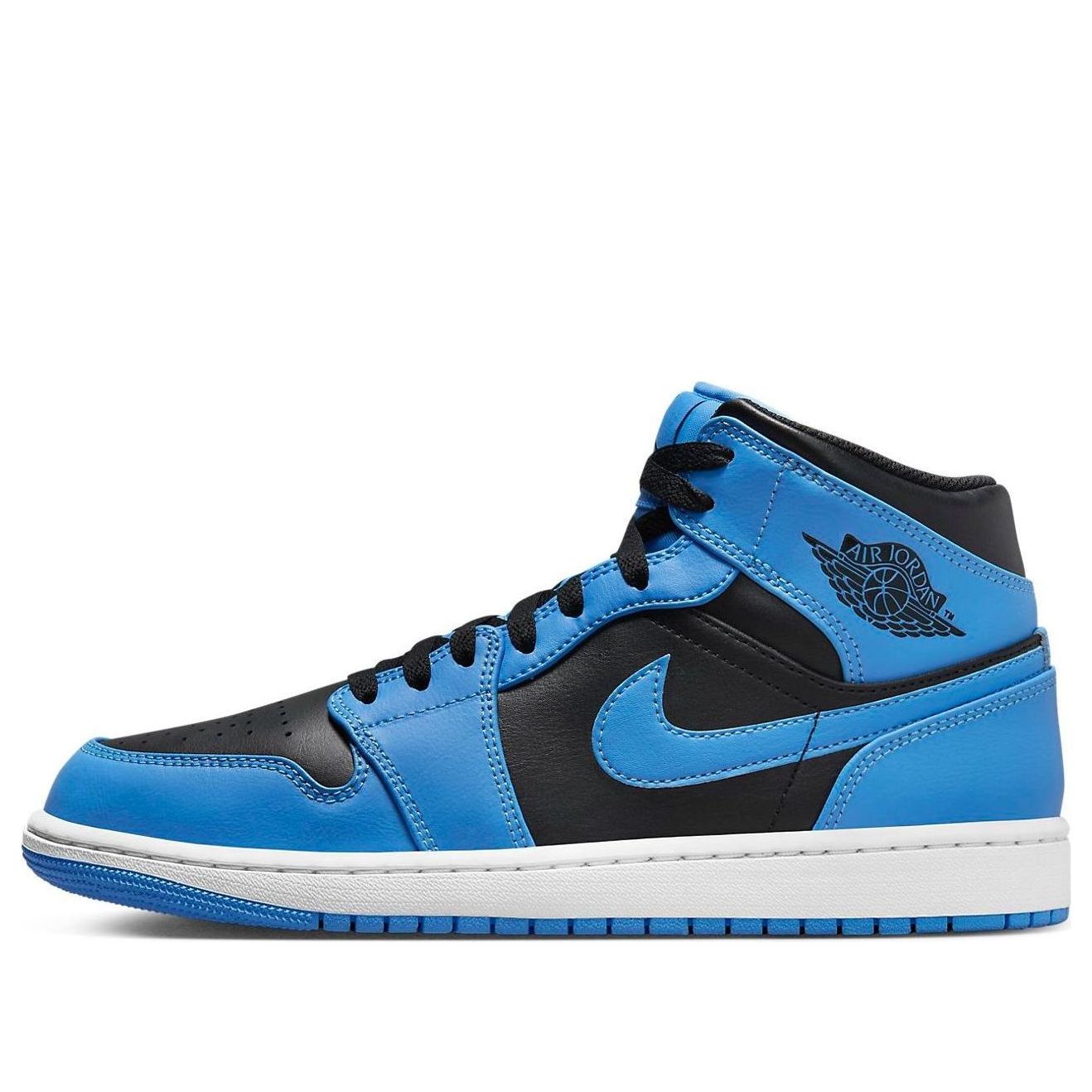Air Jordan 1 Mid “University Blue Black”