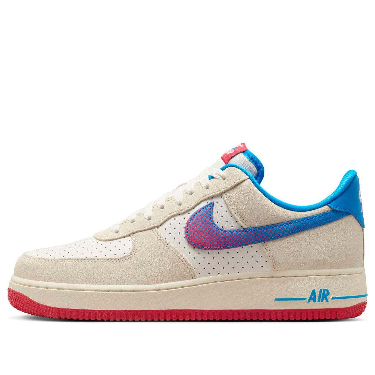 Nike Air Force 1 “07 LV8 “Coconut Milk Red Photo Blue”