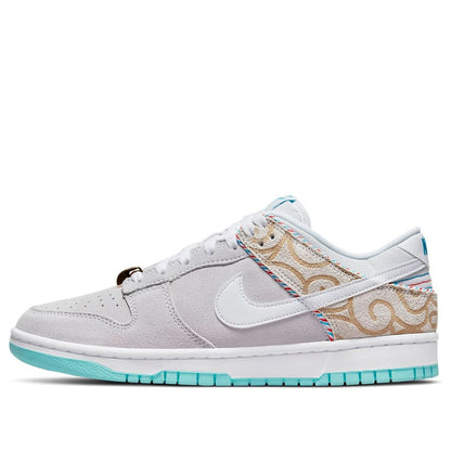 Nike Dunk Low SE “Barber Shop – Grey”