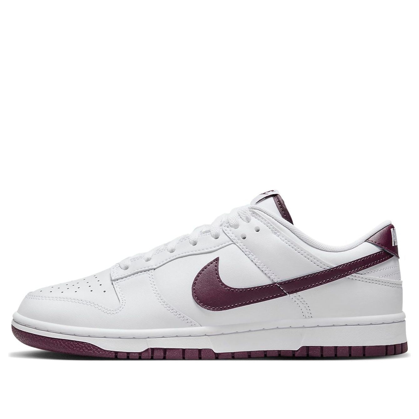 Nike Dunk Low Retro “White Night Maroon”