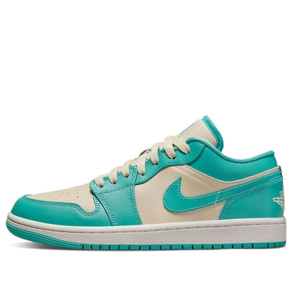 Air Jordan 1 Low “Tropical Teal Sandy Beige”