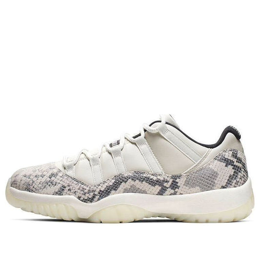Air Jordan 11 Retro Low “Light Bone Snakeskin”