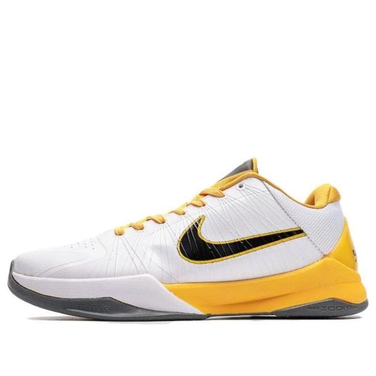Nike Zoom Kobe 5 “White Black Del Sol Metallic Silver”