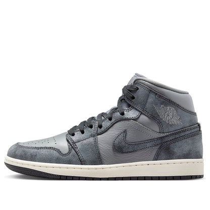 Air Jordan 1 Mid “Distressed Smoke Grey”