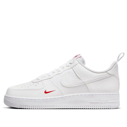 Nike Air Force 1 “07 “White University Red”
