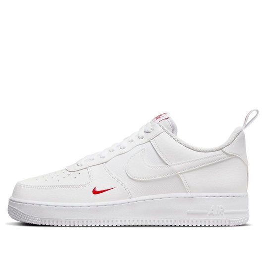 Nike Air Force 1 “07 “White University Red”