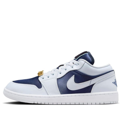 Air Jordan 1 Low SE “Football Grey White Gym Red Midnight Navy”