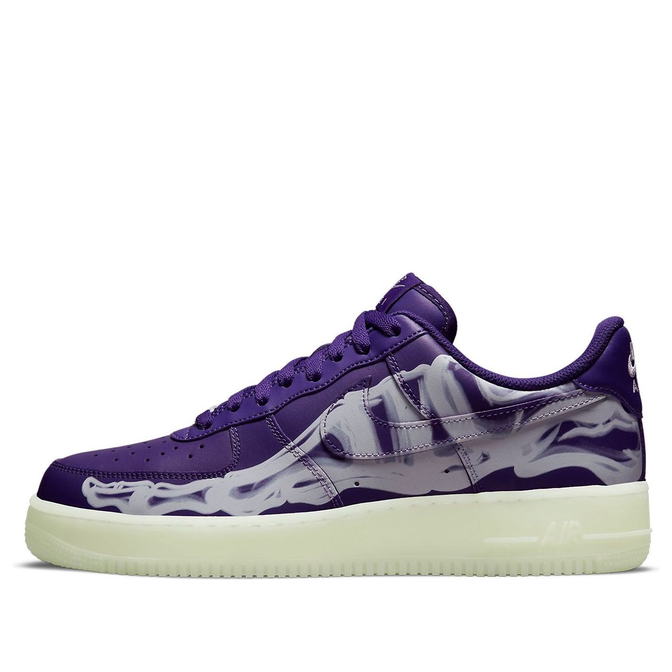 Nike Air Force 1 Low “Purple Skeleton”