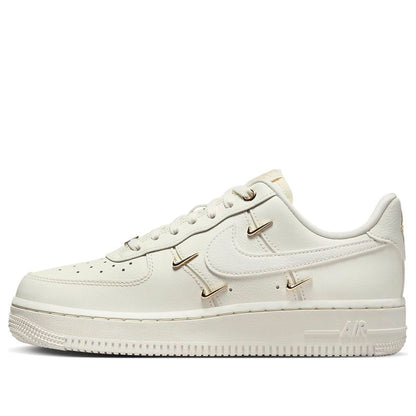Nike Air Force 1 Low “White Mini Gold Swooshes”