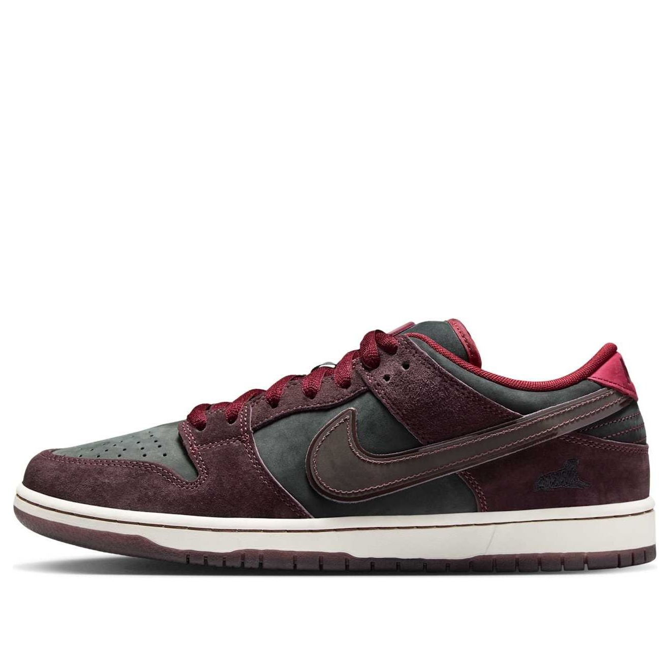 Nike x Riot Skateshop SB Dunk Low “Mahogany Dark Beetroot”