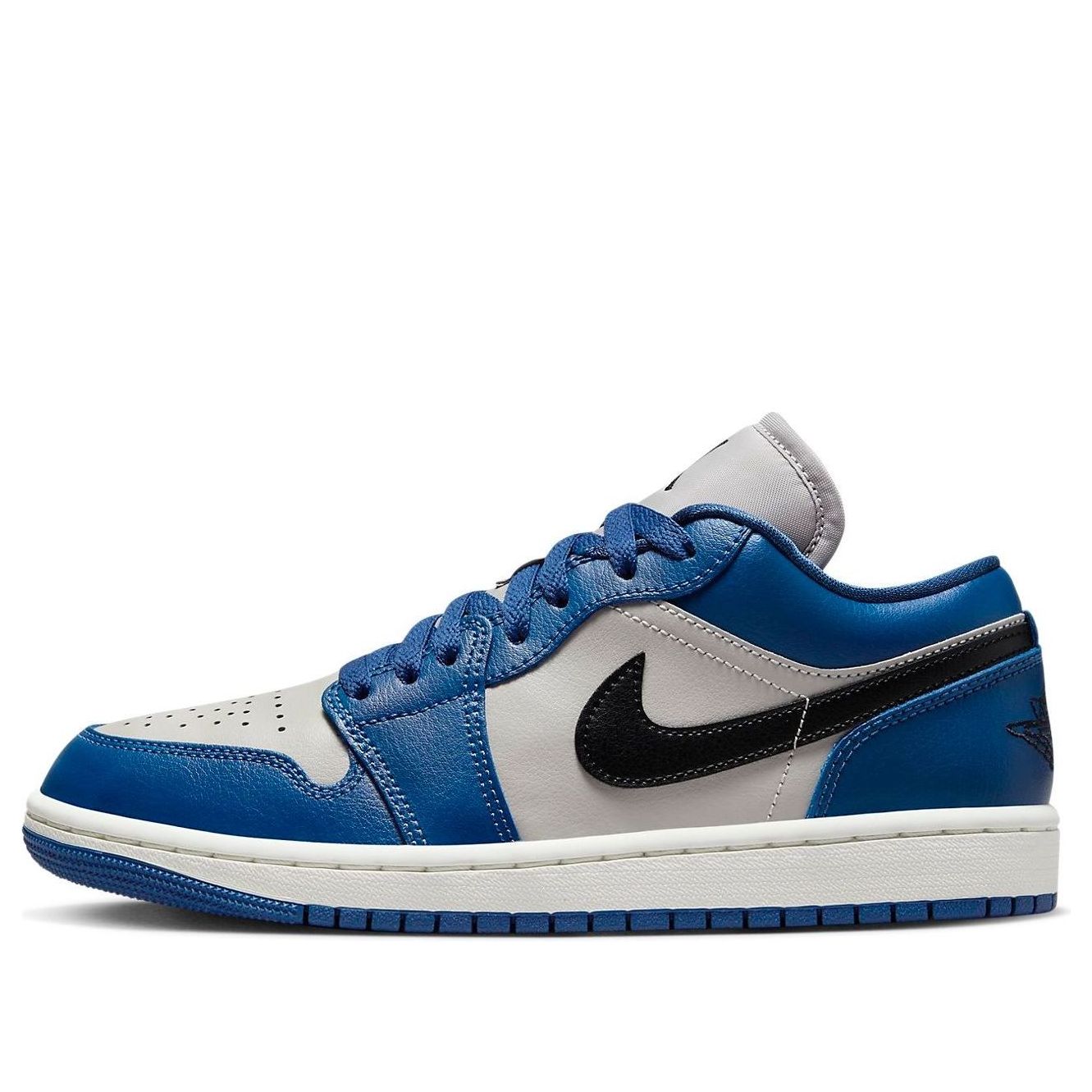 Air Jordan 1 Low “Gray Navy Blue Black”
