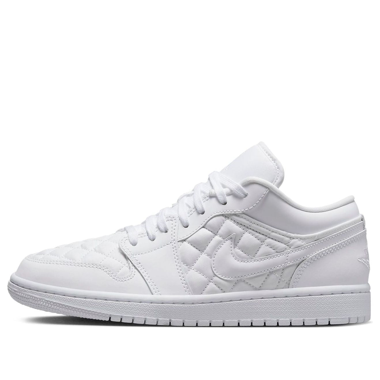 Air Jordan 1 Low “Triple White Quilted”