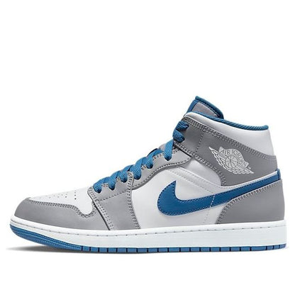 Air Jordan 1 Mid “Cement Grey True Blue”