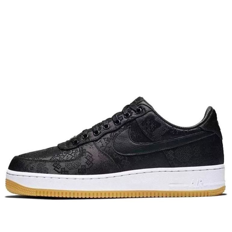 Nike x Fragment Design x CLOT Air Force 1 “Black Silk”
