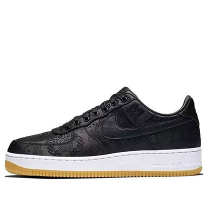 Nike x Fragment Design x CLOT Air Force 1 “Black Silk”