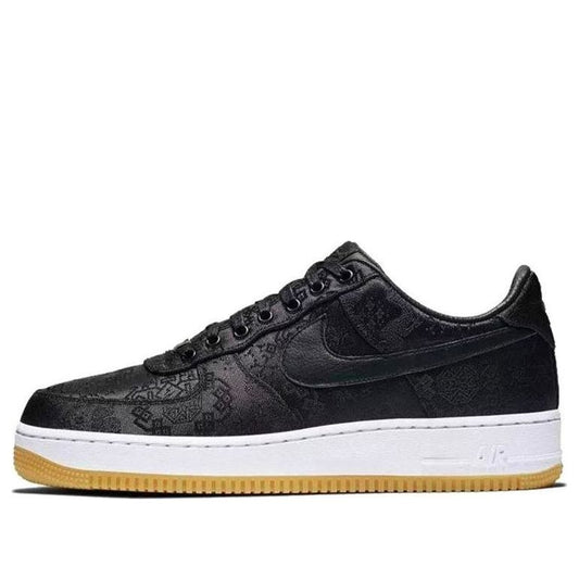 Nike x Fragment Design x CLOT Air Force 1 “Black Silk”