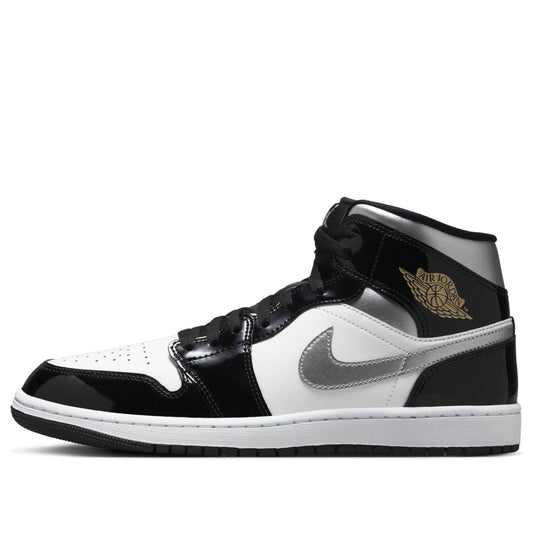 Air Jordan 1 Mid “Black Patent”