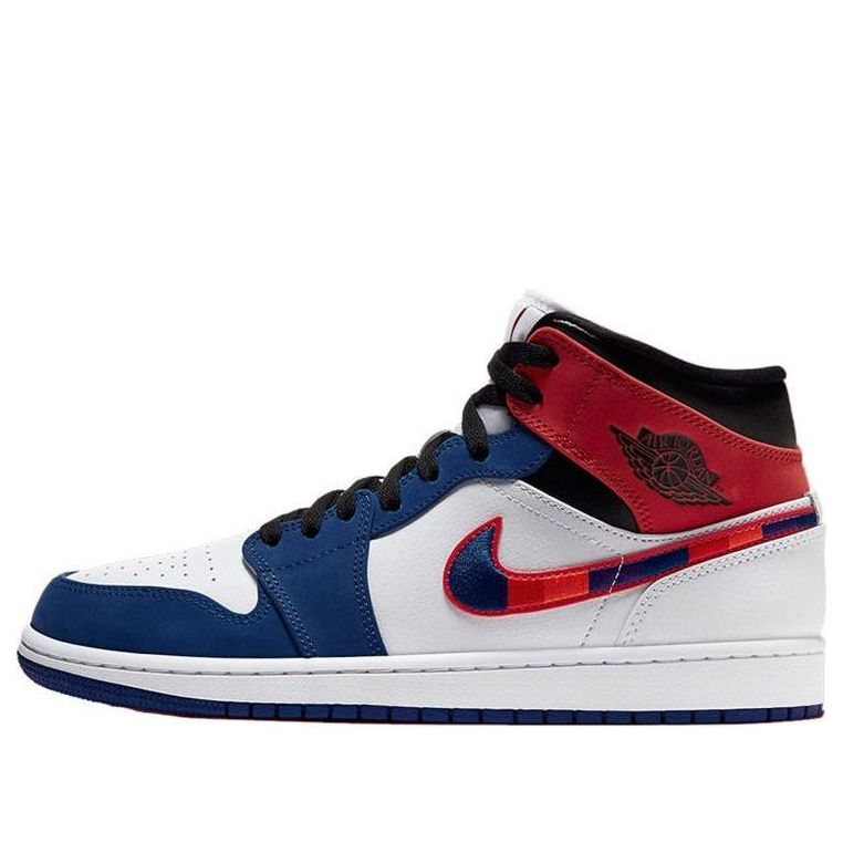 Air Jordan 1 Mid “Multicolored Swoosh”