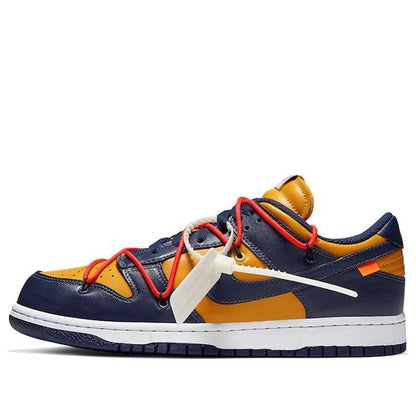 Nike x Off-White Dunk Low “University Gold”