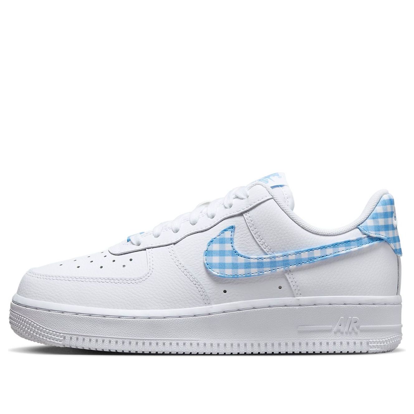 Nike Air Force 1 Low “University Blue Gingham Plaids”