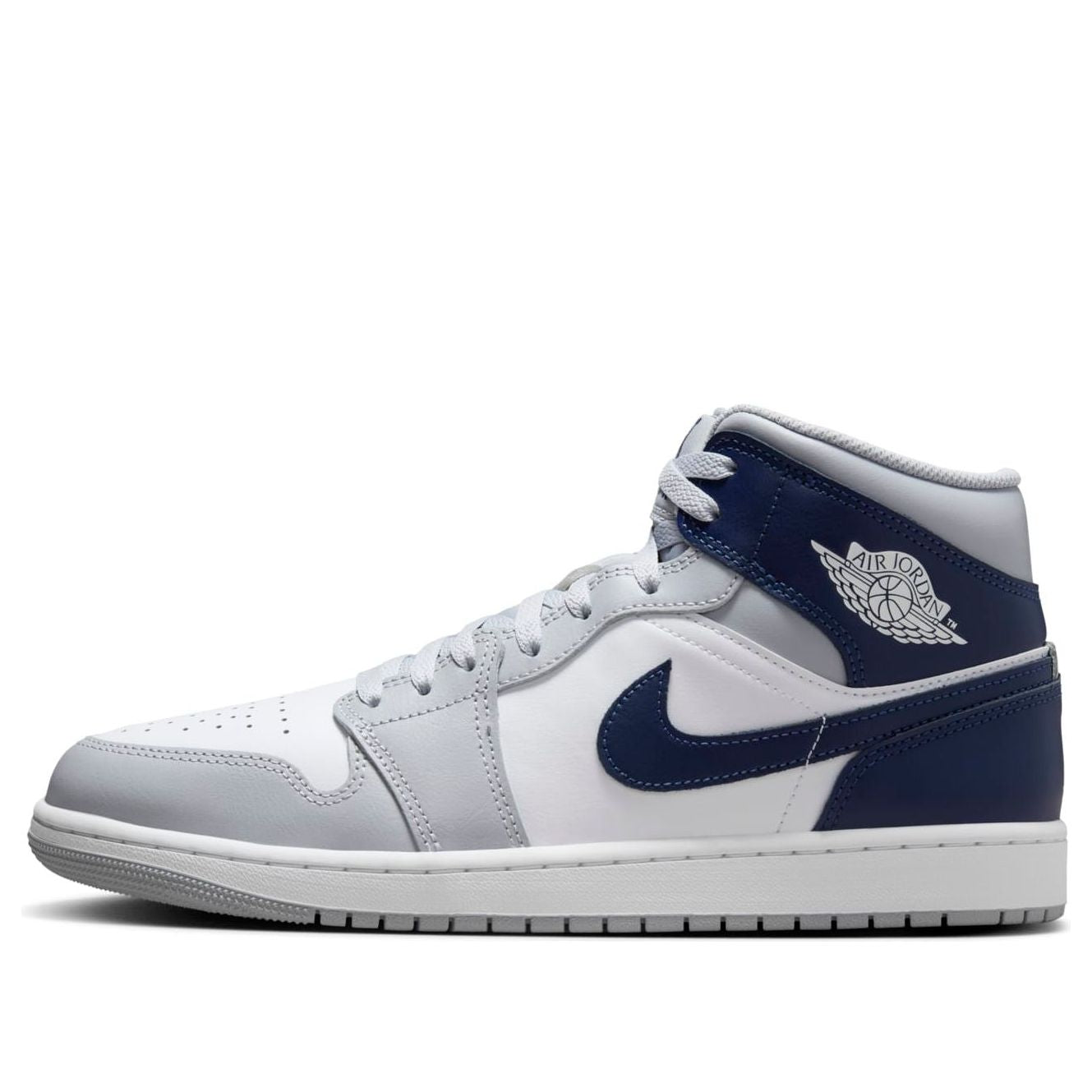 Air Jordan 1 Mid “Wolf Grey Midnight Navy”