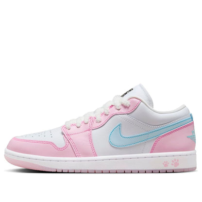 Air Jordan 1 Low SE “Paw Print Pink Foam”