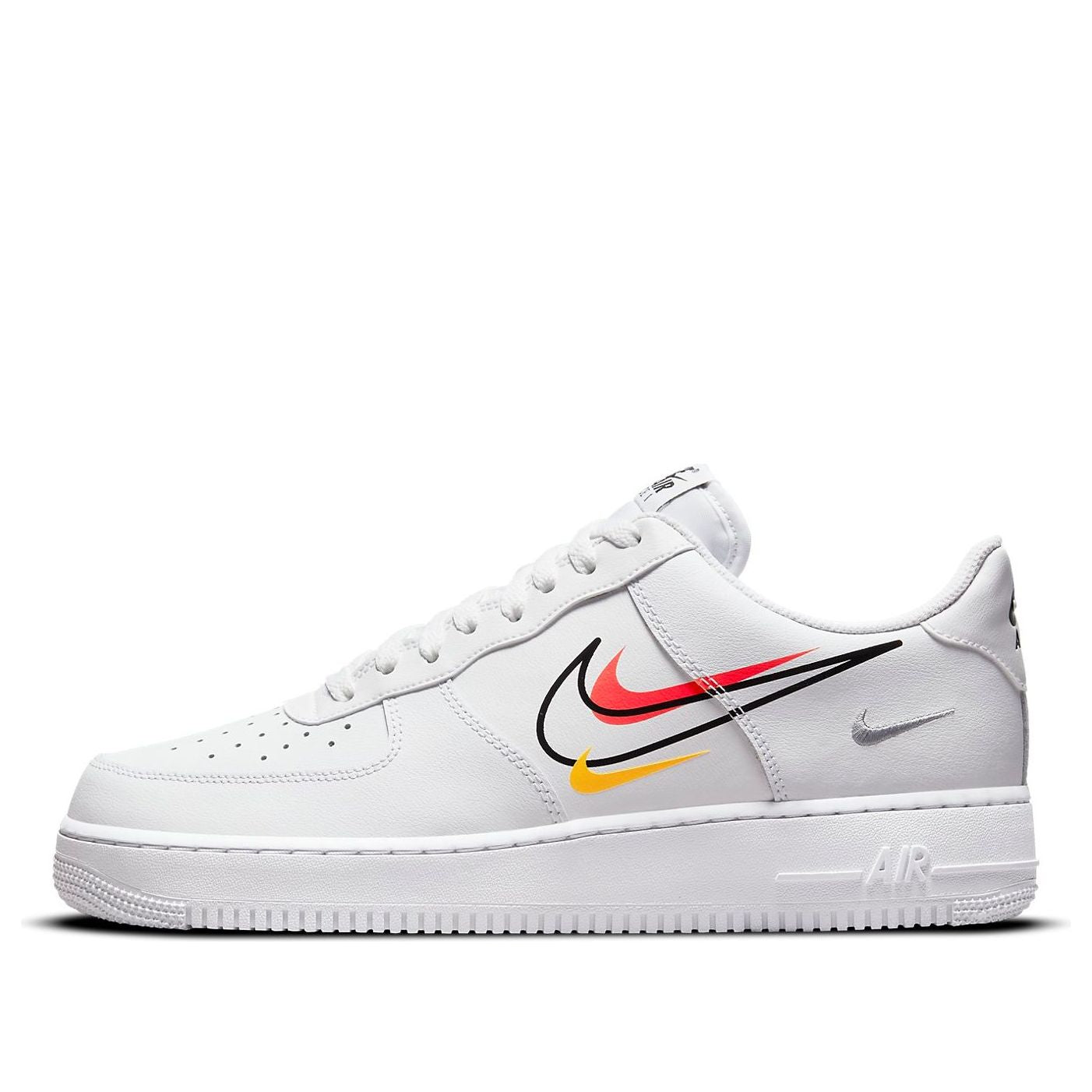 Nike Air Force 1 Low “Multi-Swoosh Orange Yellow”