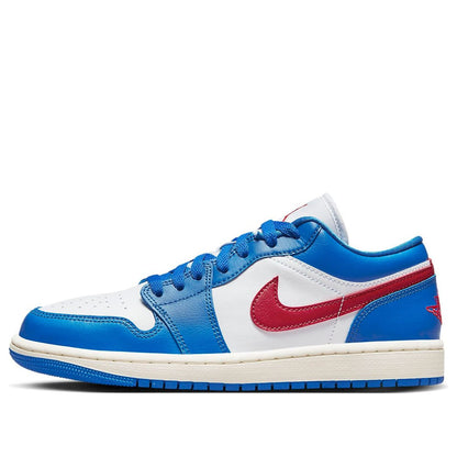 Air Jordan 1 Low “Sport Blue Gym Red”